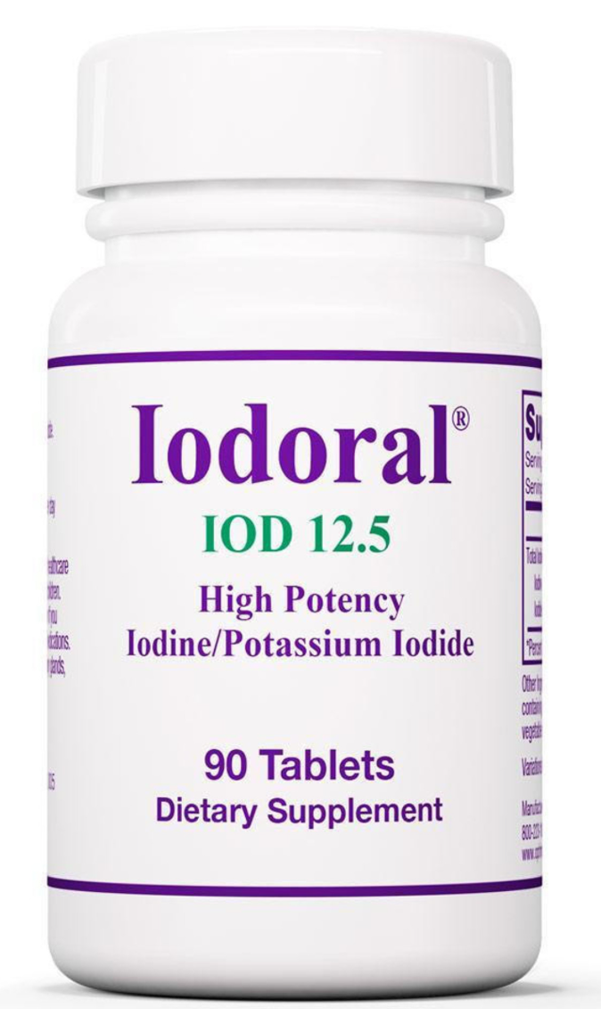 Optimox® Iodoral® 12.5 mg 90 Tablets Optimox