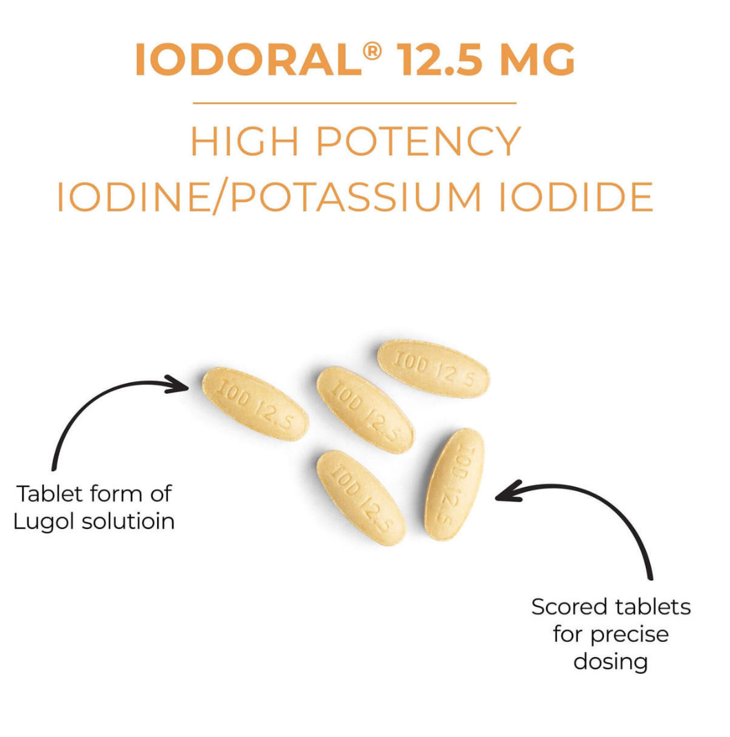 Optimox® Iodoral® 50 mg 30 Tablets Optimox