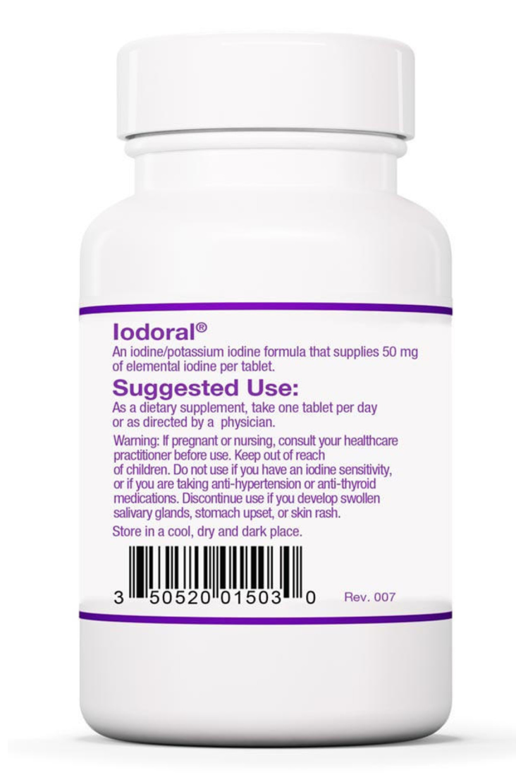 Optimox® Iodoral® 50 mg 30 Tablets Optimox