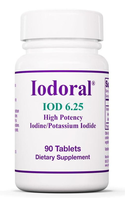 Iodoral 6.25 mg 90 Tablets Optimox