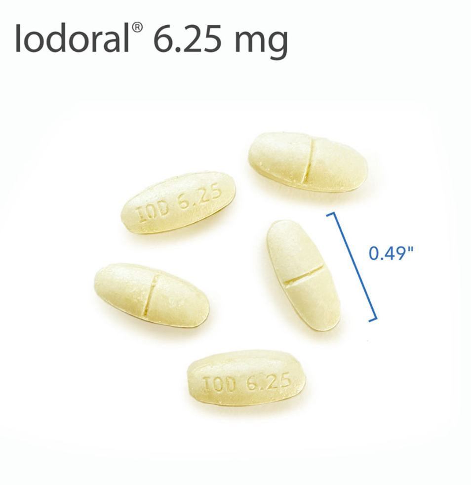 Iodoral 6.25 mg 90 Tablets Optimox
