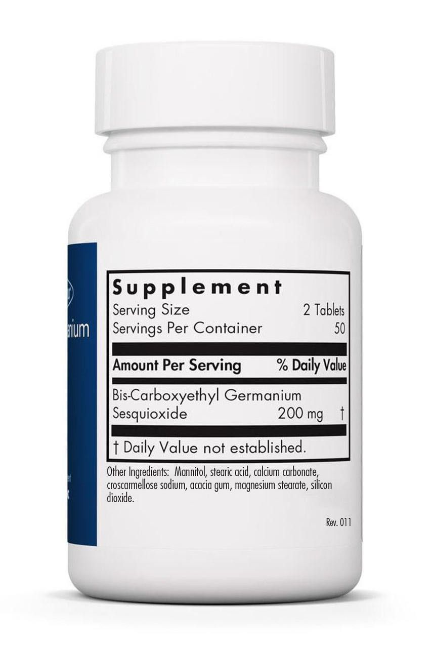 Organo-Germanium Ge-132 100 tablets Allergy Research Group