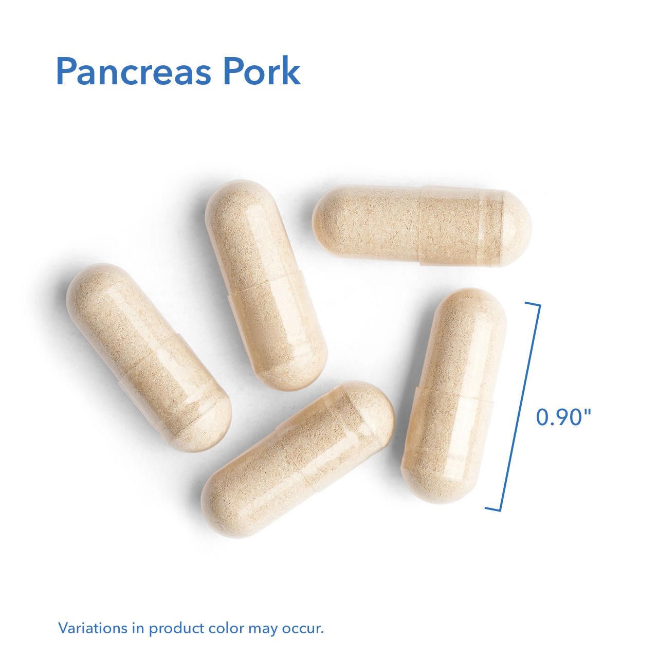 Pancreas Pork
Natural Glandular 60 Capsules Allergy Research Group