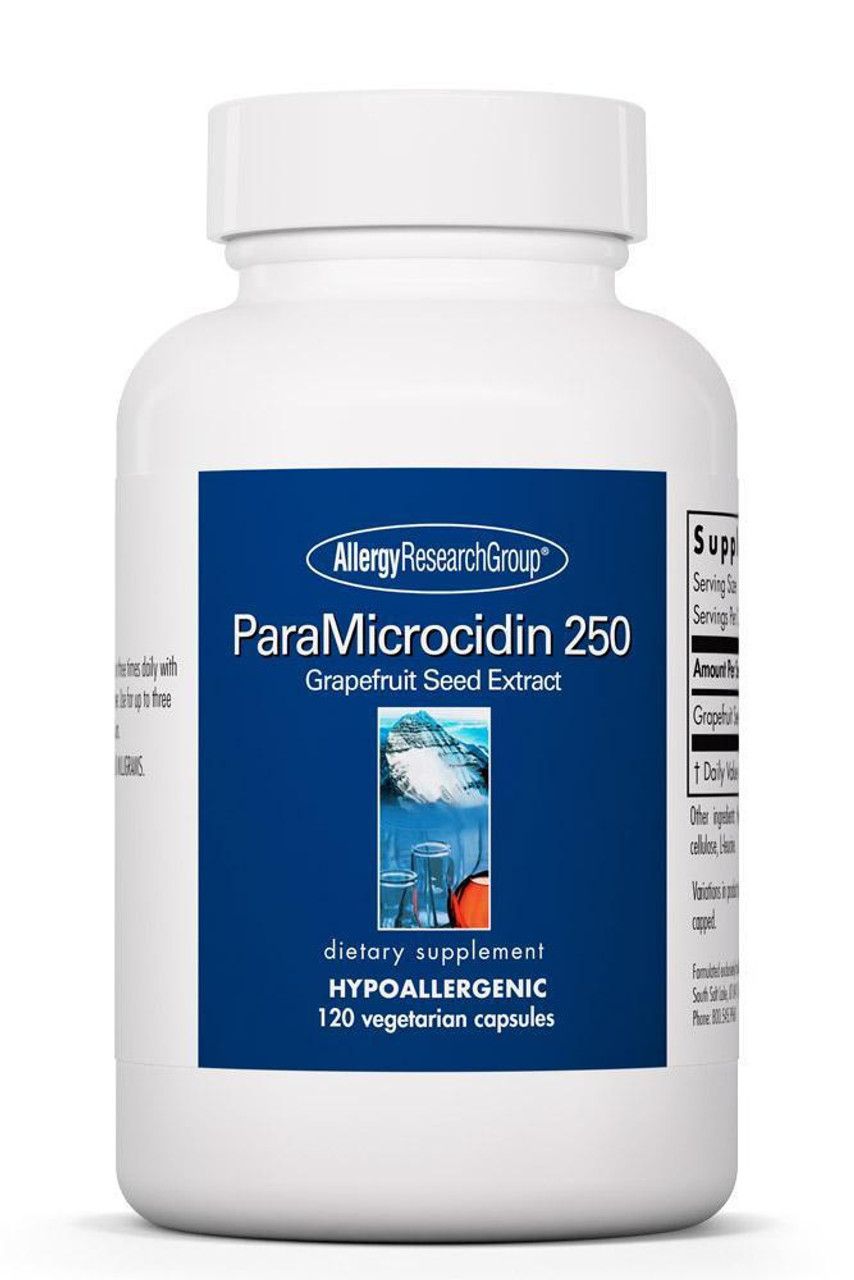 ParaMicrocidin 250 Mg 150 Vegetarian Capsules Allergy Research Group