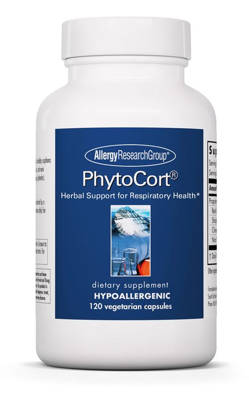 PhytoCort 120 Vegetarian Capsules
 Allergy Research Group