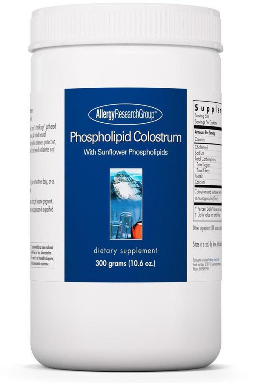 Phospholipid Colostrum 300 grams (10.6 oz.)  Allergy Research Group