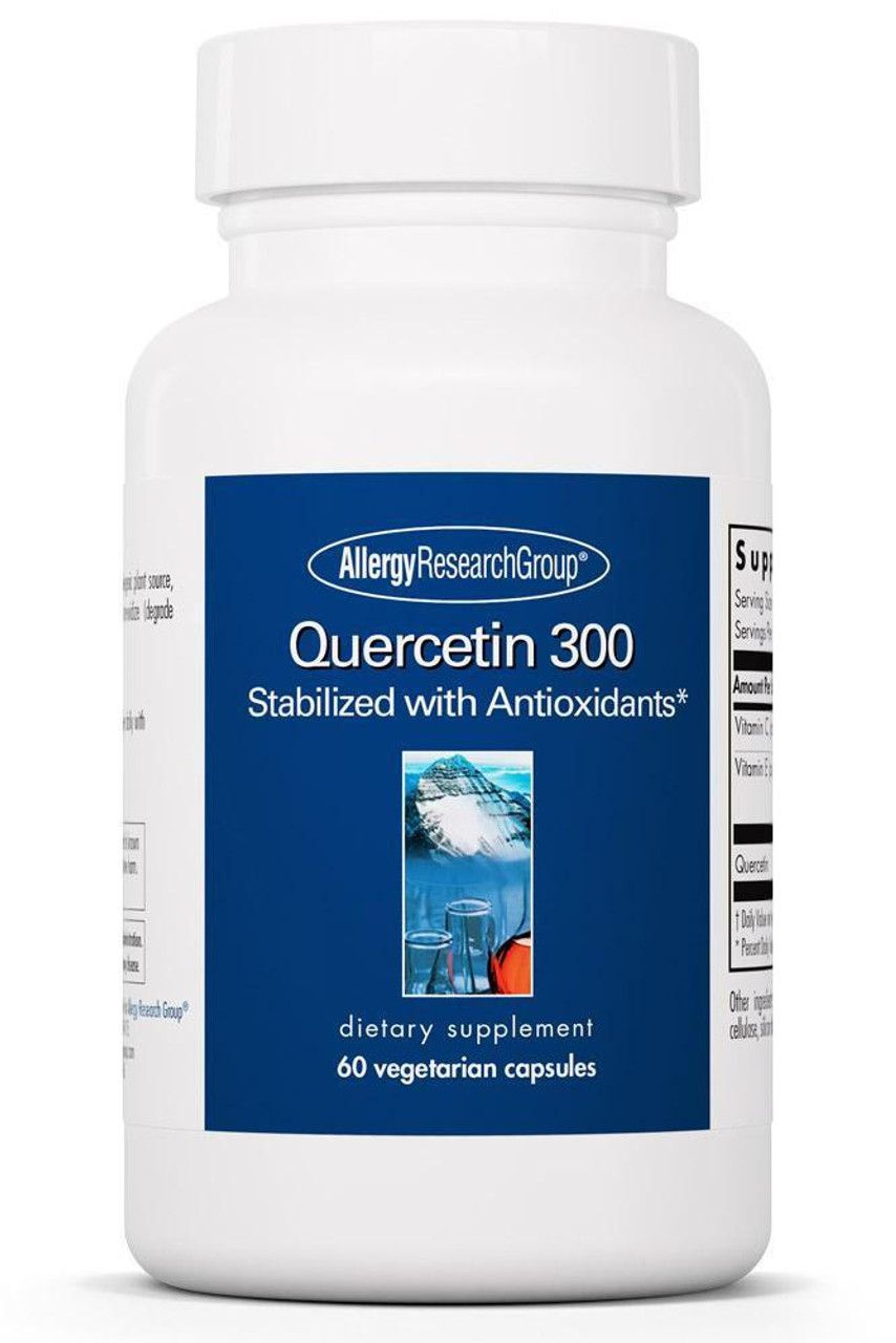 Quercetin 300 mg 60 Vegetarian Capsules  Allergy Research Group