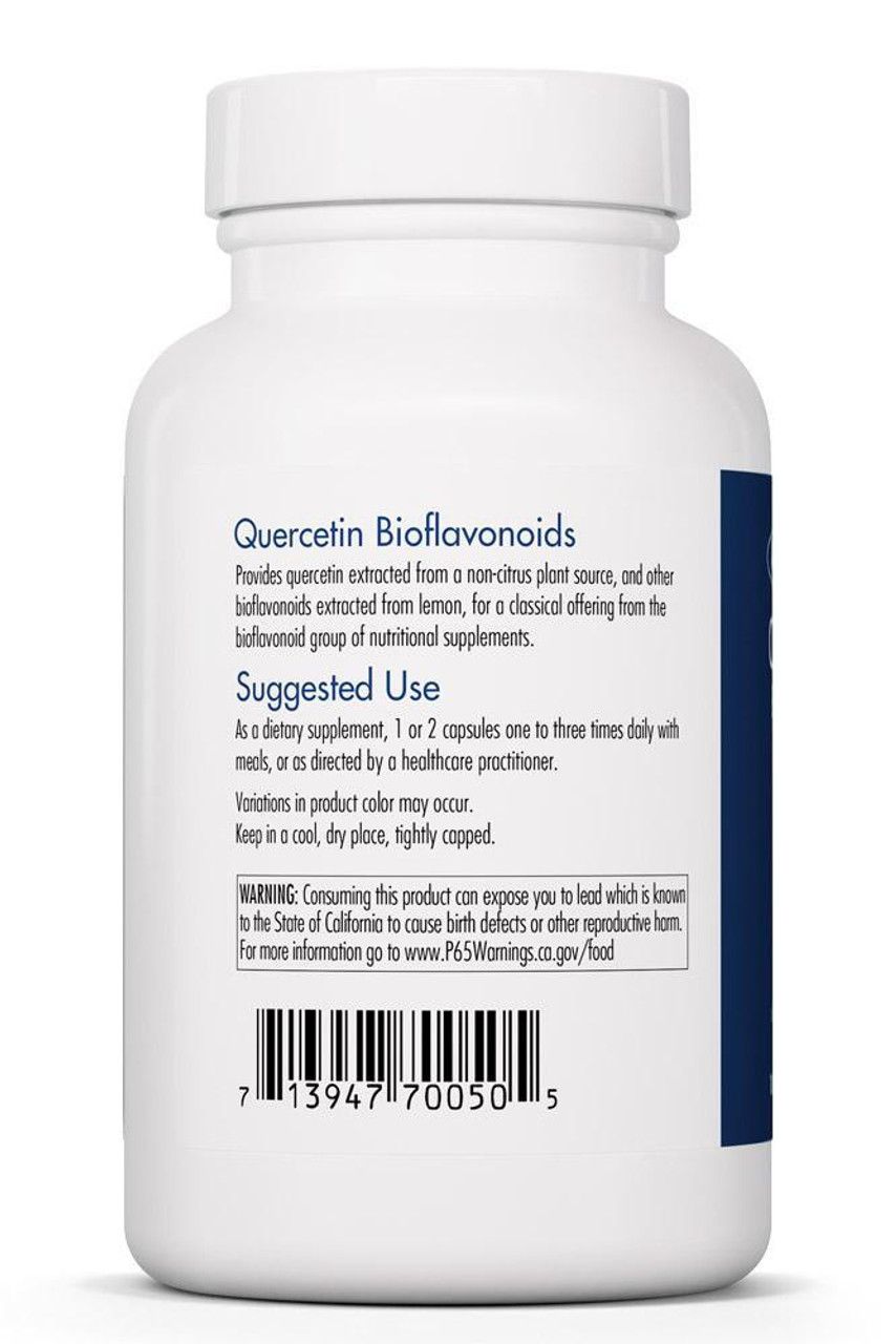Quercetin Bioflavonoids 100 Vegetarian Capsules  Allergy Research Group
