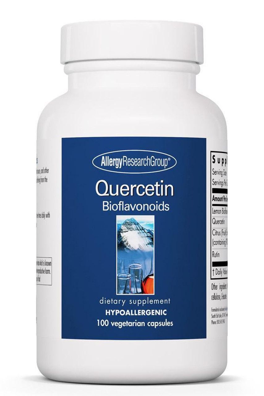 Quercetin Bioflavonoids 100 Vegetarian Capsules  Allergy Research Group