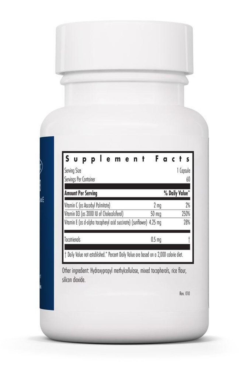 Super D3 60 Vegetarian Capsules  Allergy Research Group