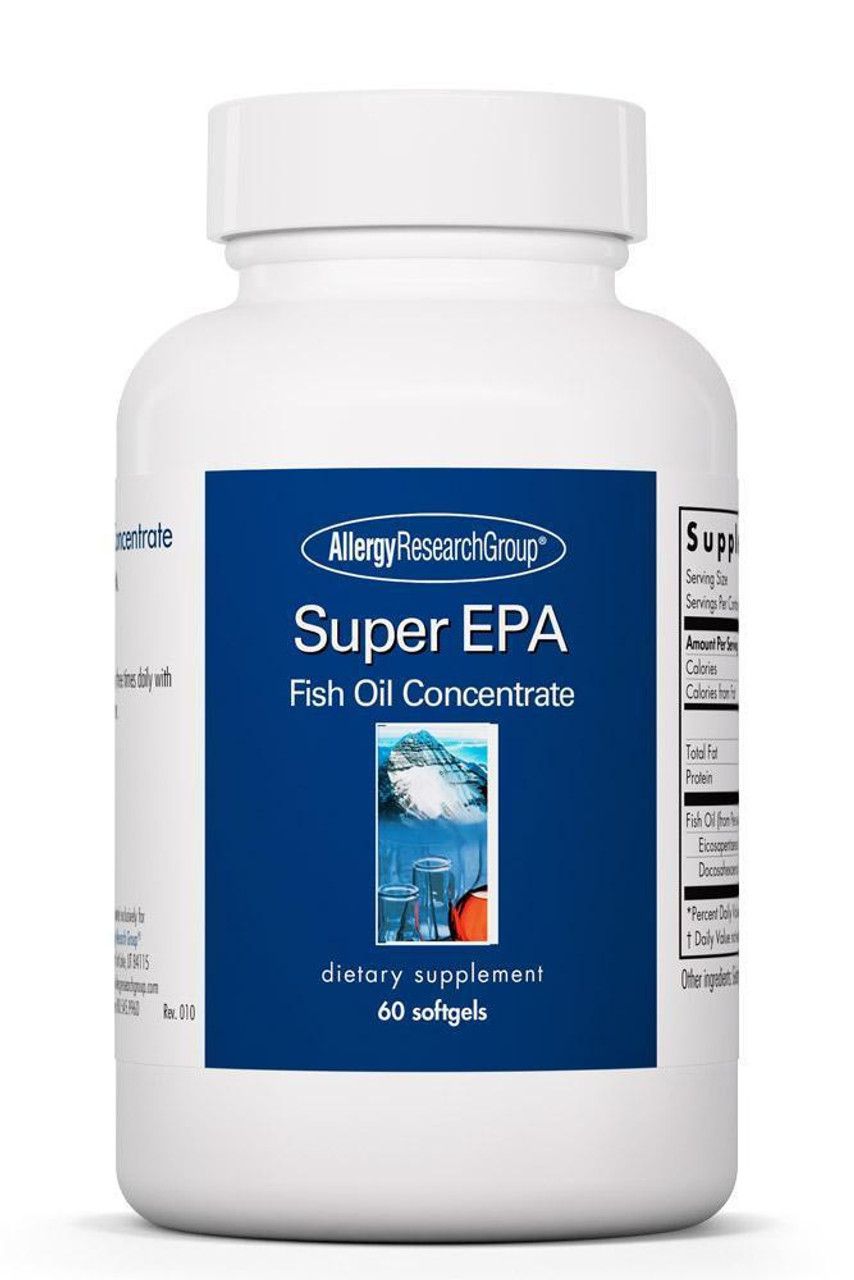 Super EPA  60 Softgels  Allergy Research Group