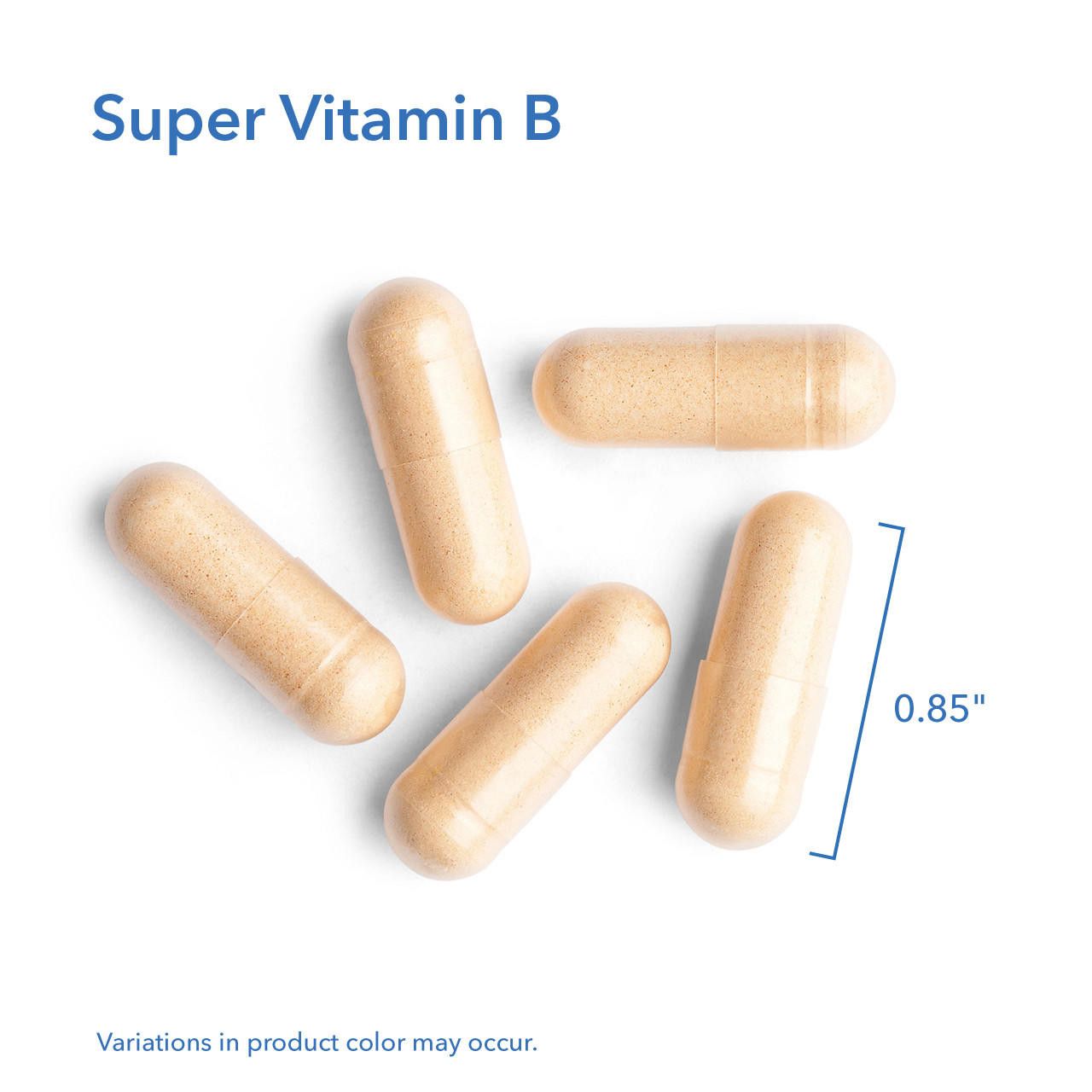Super Vitamin B 120 Vegetarian Capsules  Allergy Research Group