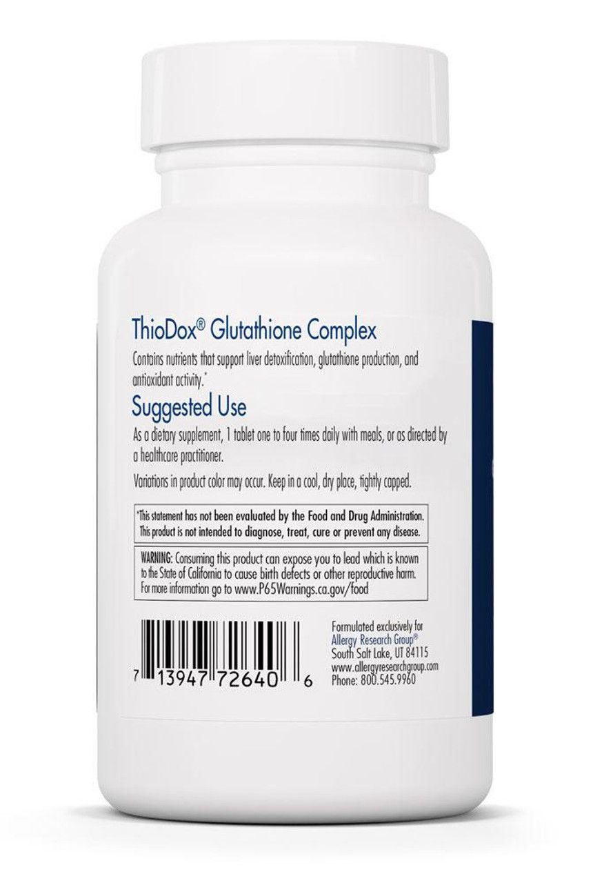 ThioDox 90 tablets  Allergy Research Group