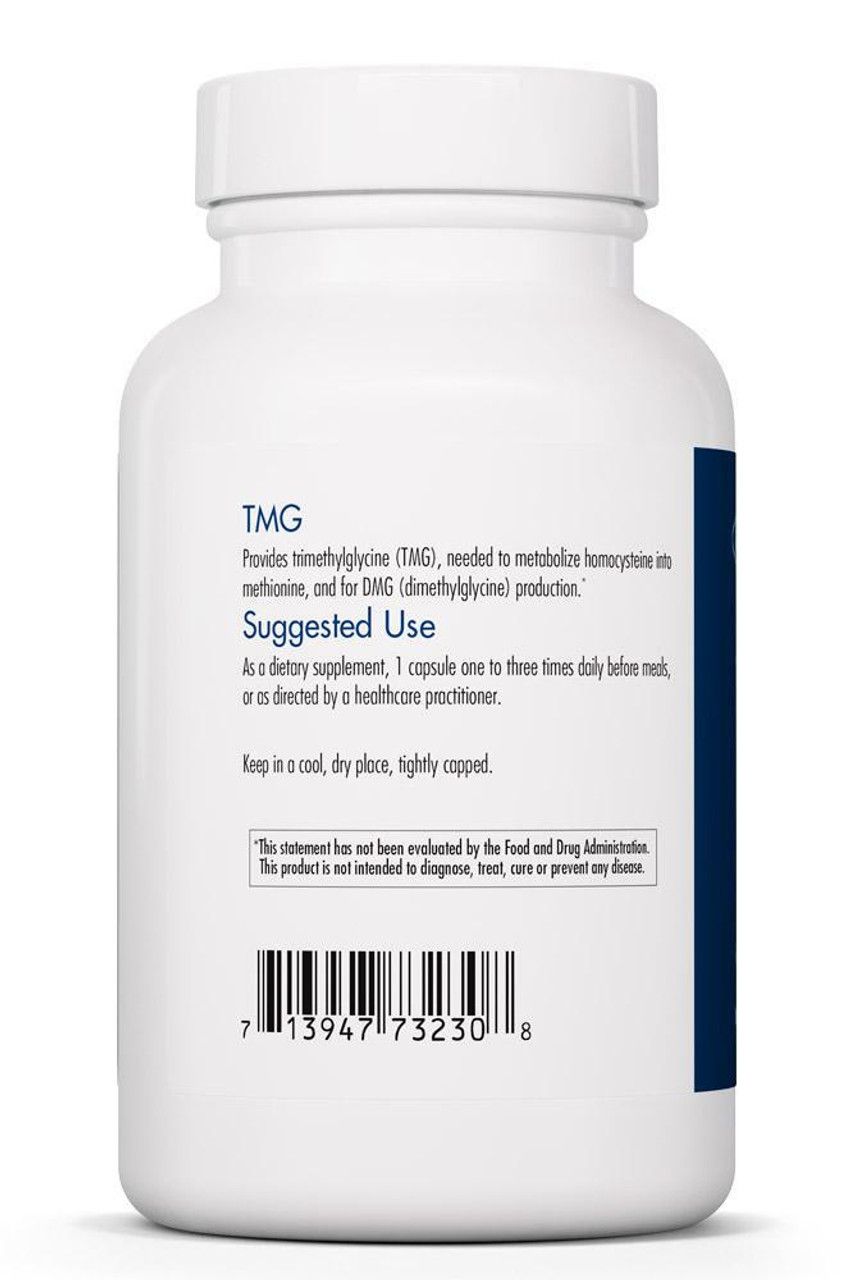 TMG 100 Vegetarian Capsules Allergy Research Group