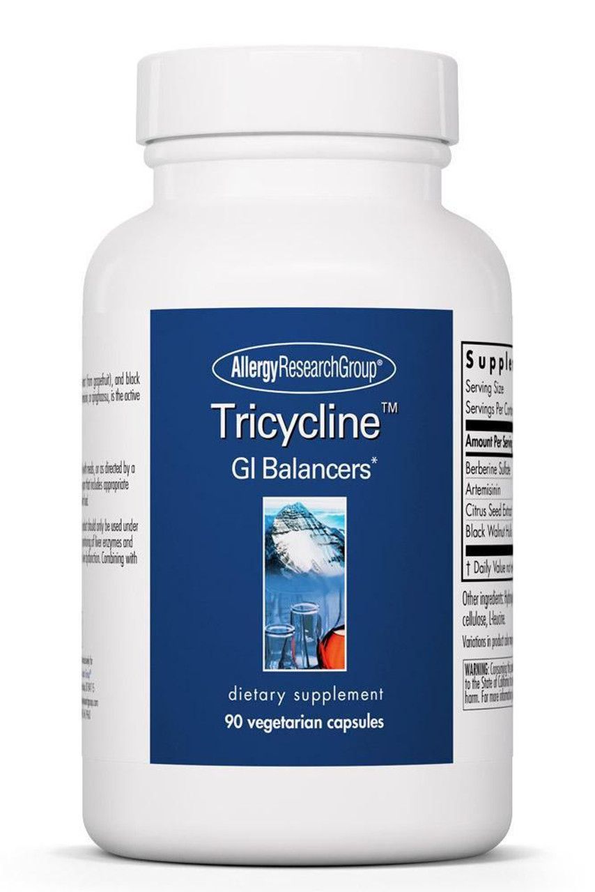 Tricycline 90 Vegetarian Capsules  Allergy Research Group