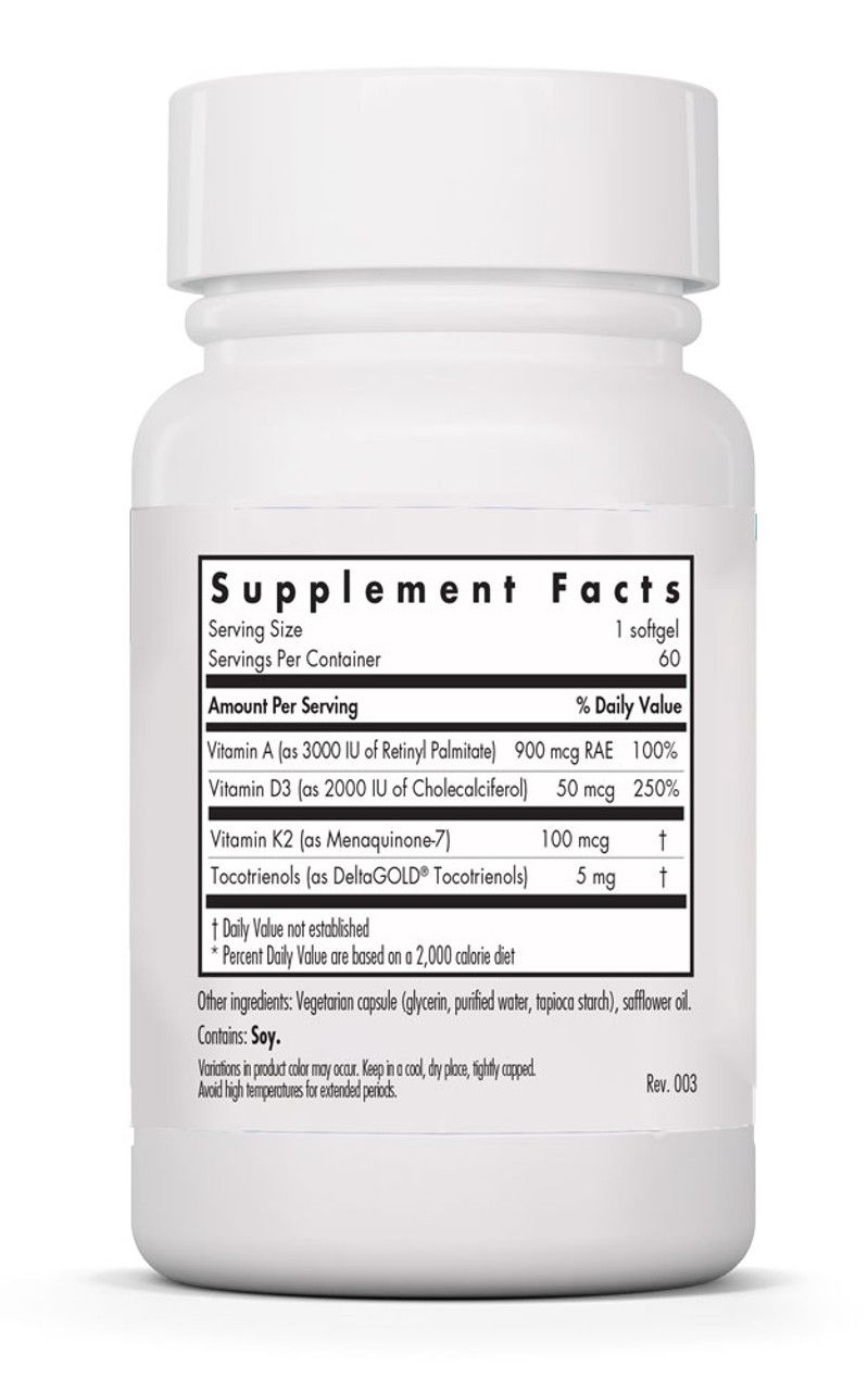 Vitamin D3 Complete  60 Veggie Softgels Allergy Research Group