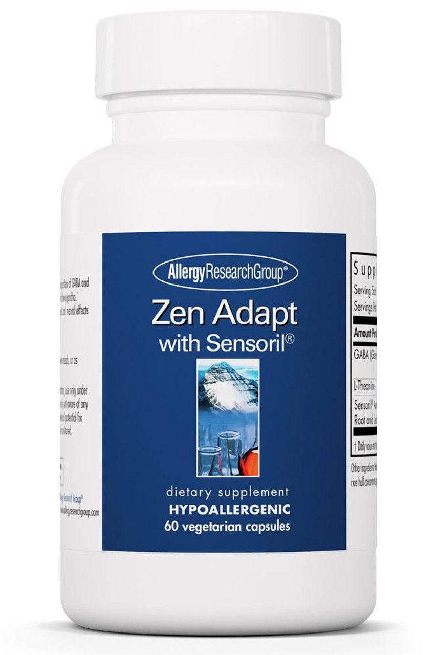 Zen Adapt 60 Vegetarian Capsules Allergy Research Group