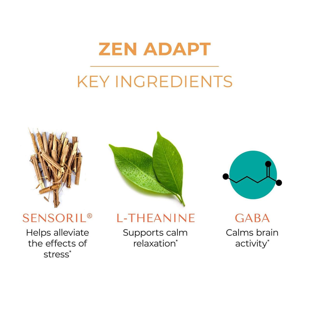 Zen Adapt 60 Vegetarian Capsules Allergy Research Group
