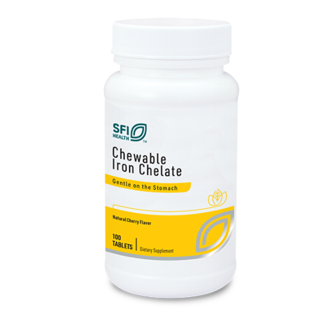 Chewable Iron Chelate 100 tabs SFI HEALTH