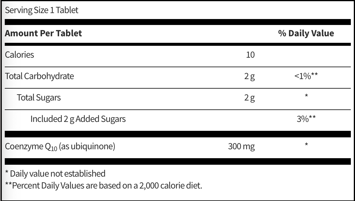 Coenzyme Q10 300 mg 30 TABLETS SFI HEALTH