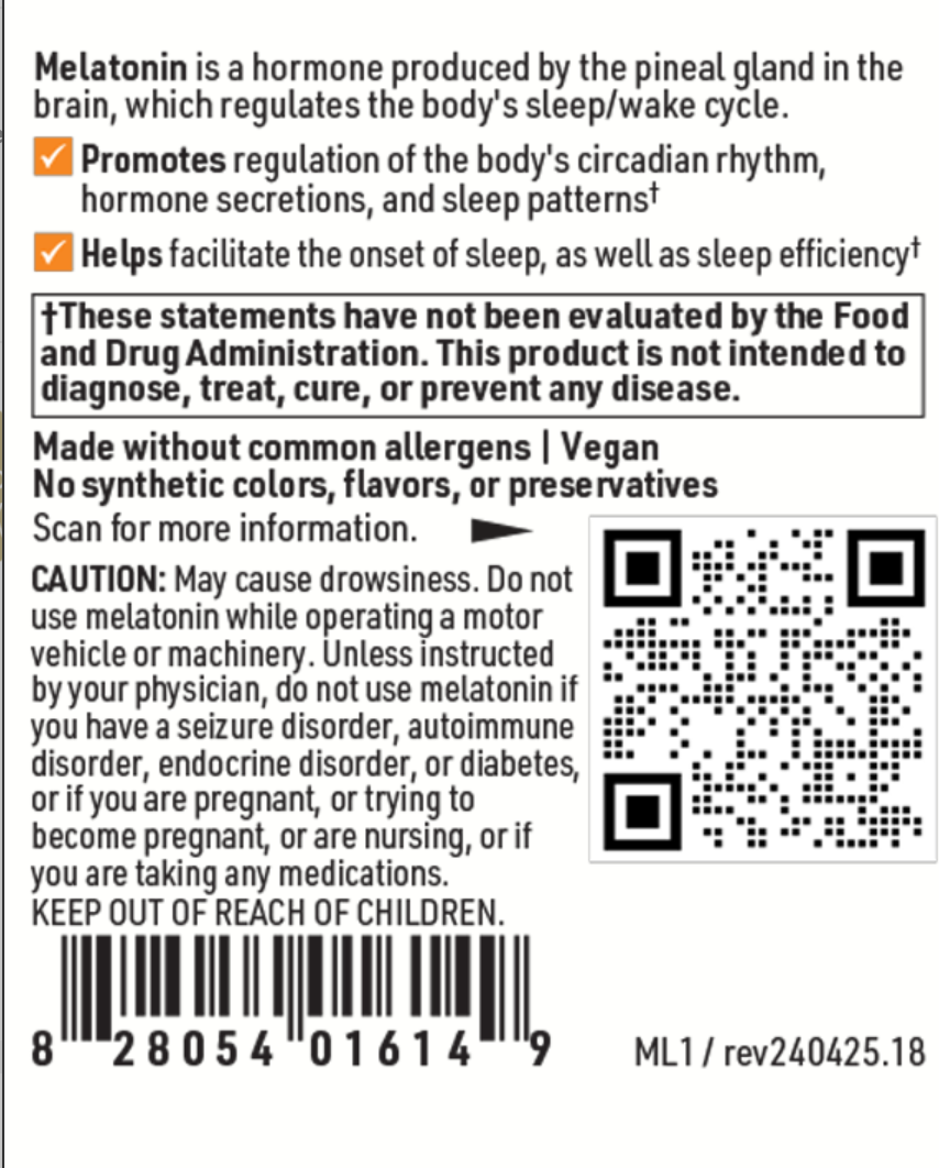 Melatonin Lozenge Formula  3 mg 60 VEGETARIAN CAPSULES SFI HEALTH
