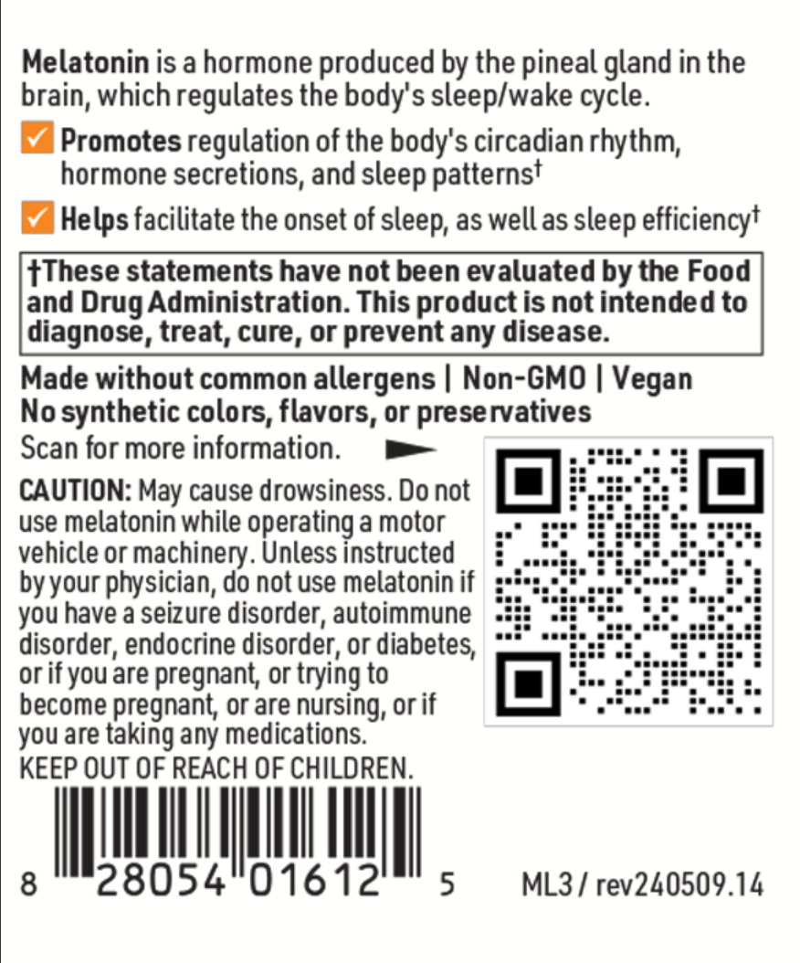 Melatonin 3 mg 60 VEGETARIAN CAPSULES SFI HEALTH