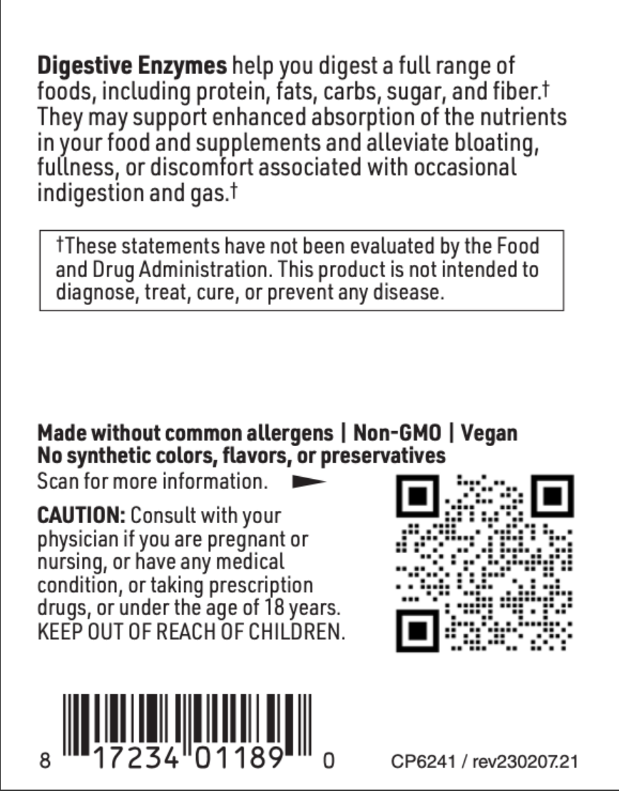DIGESTIVE ENZYMES 180 CAPSULES SFI HEALTH