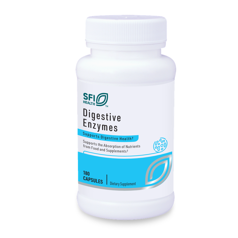DIGESTIVE ENZYMES 180 CAPSULES SFI HEALTH