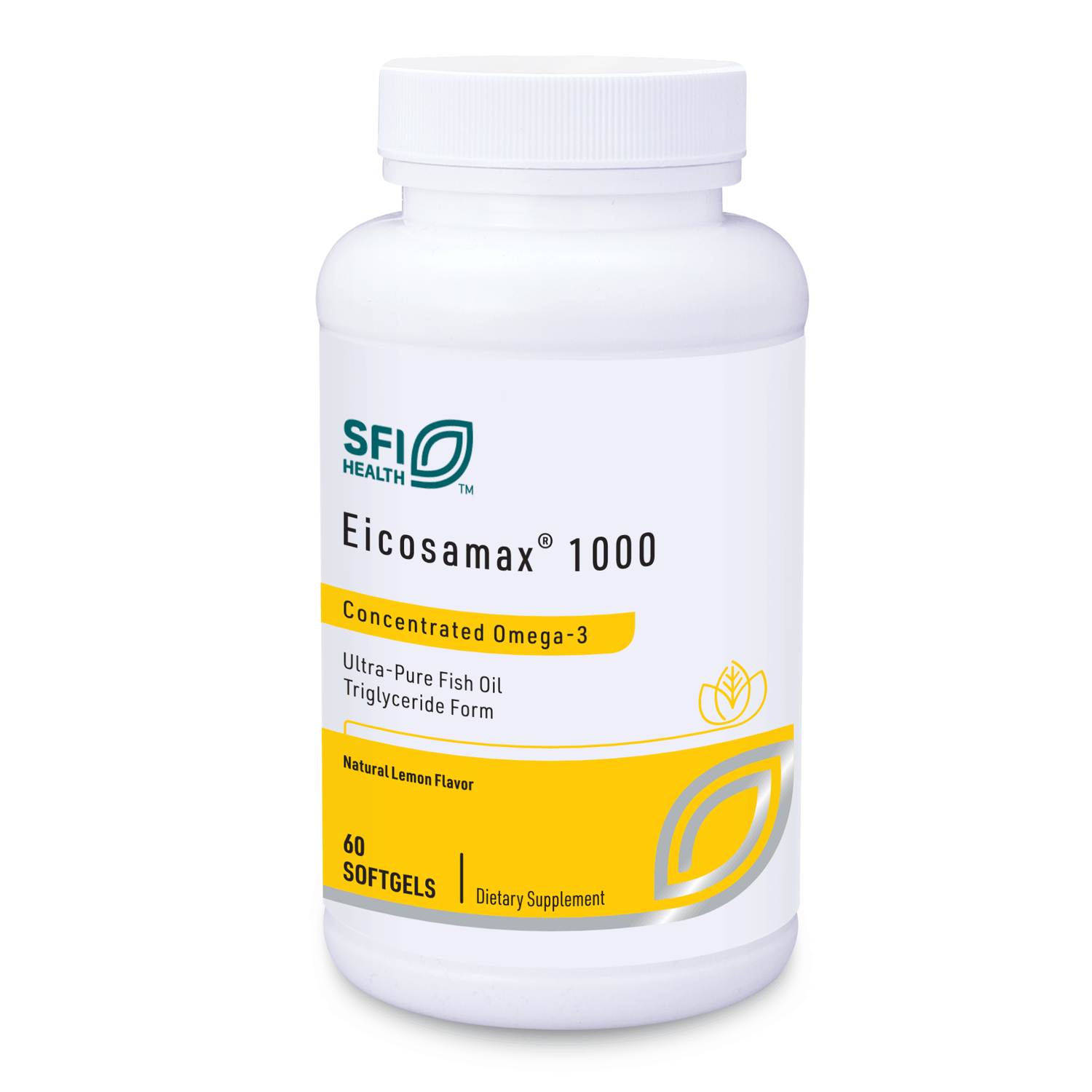 Eicosamax 1000 60 softgels Klaire Labs