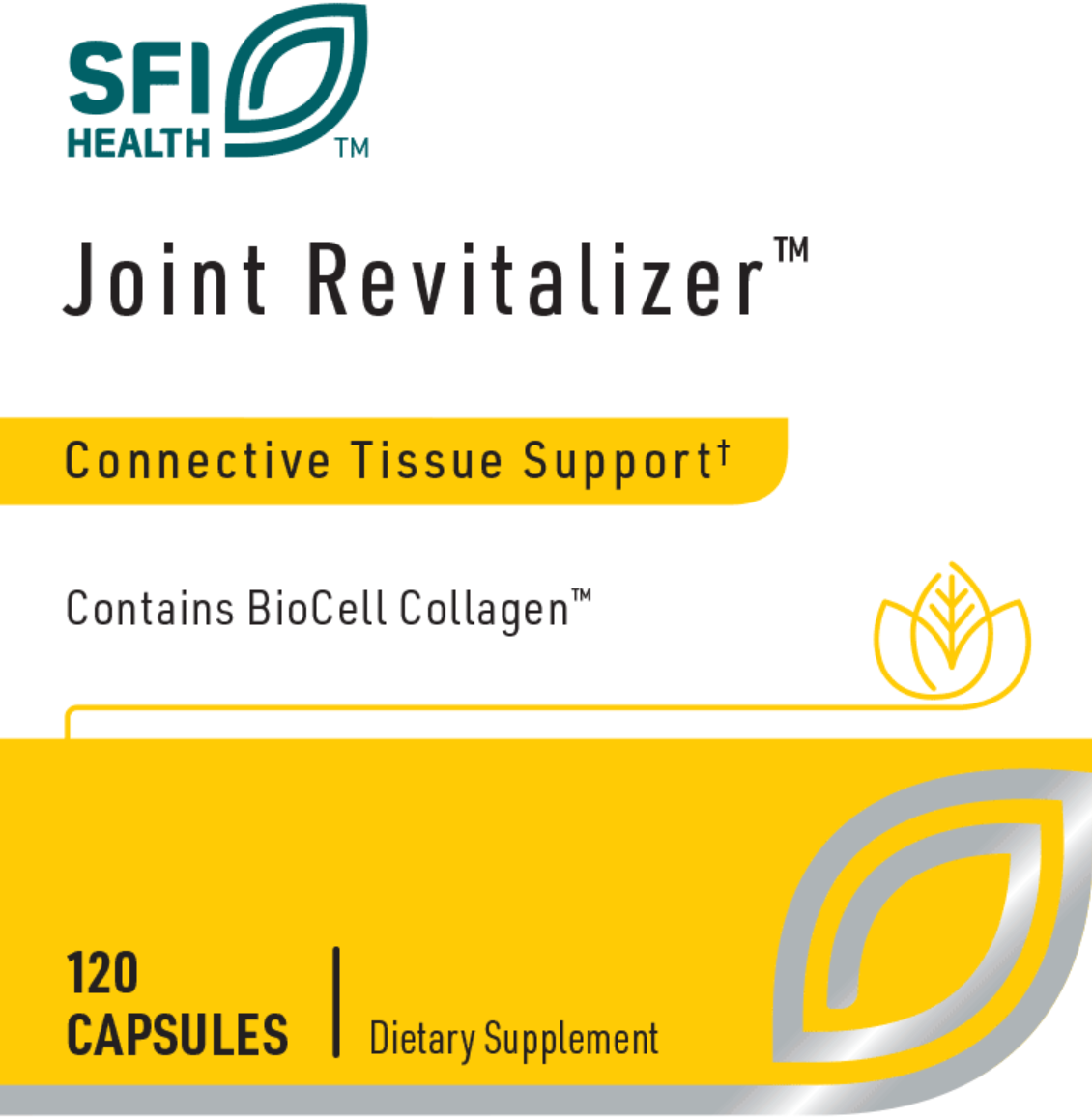 Joint Revitalizer 120 vegcaps SFI HEALTH