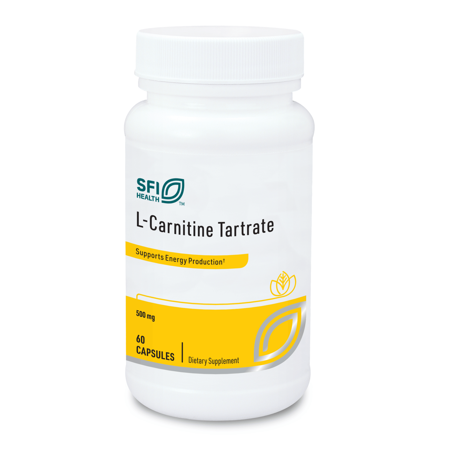 L-Carnitine Tartrate 500 mg 60 caps  SFI HEALTH
