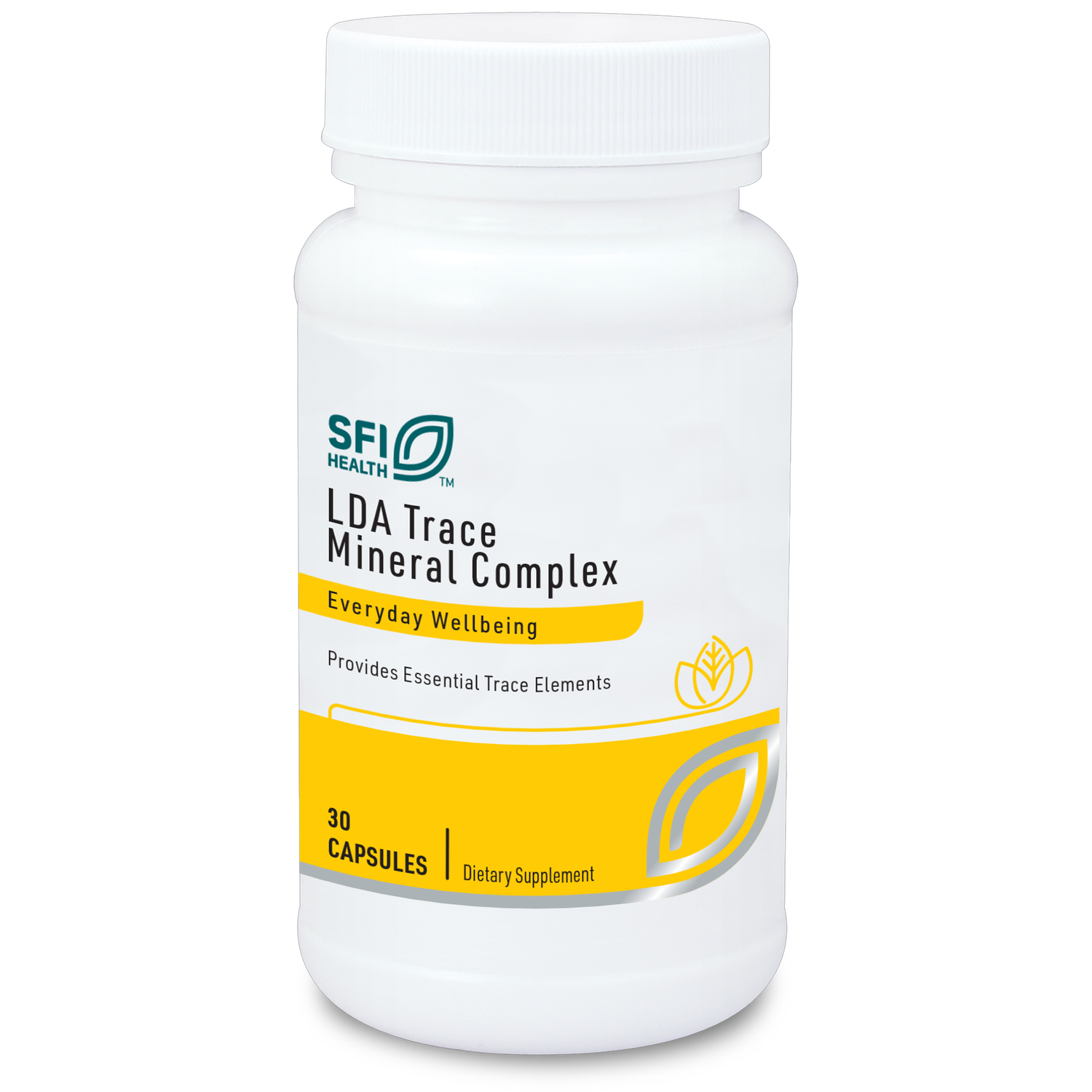 LDA Trace Mineral Complex 30 vegcap  SFI HEALTH