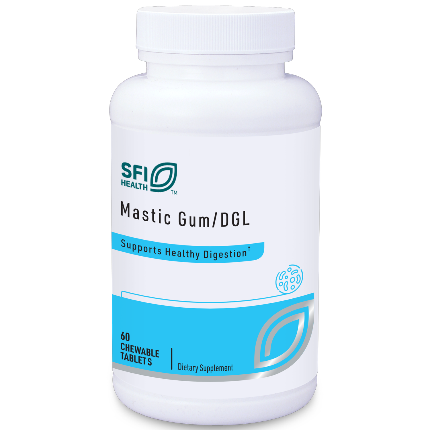 Mastic Gum/DGL 60 chew tabs  SFI HEALTH