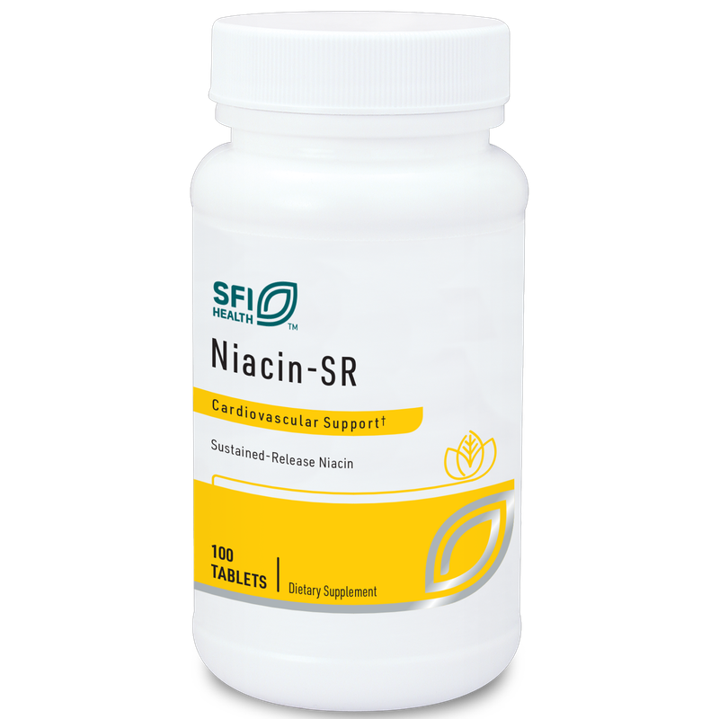 Niacin-SR 500 mg 100 tabs SFI HEALTH