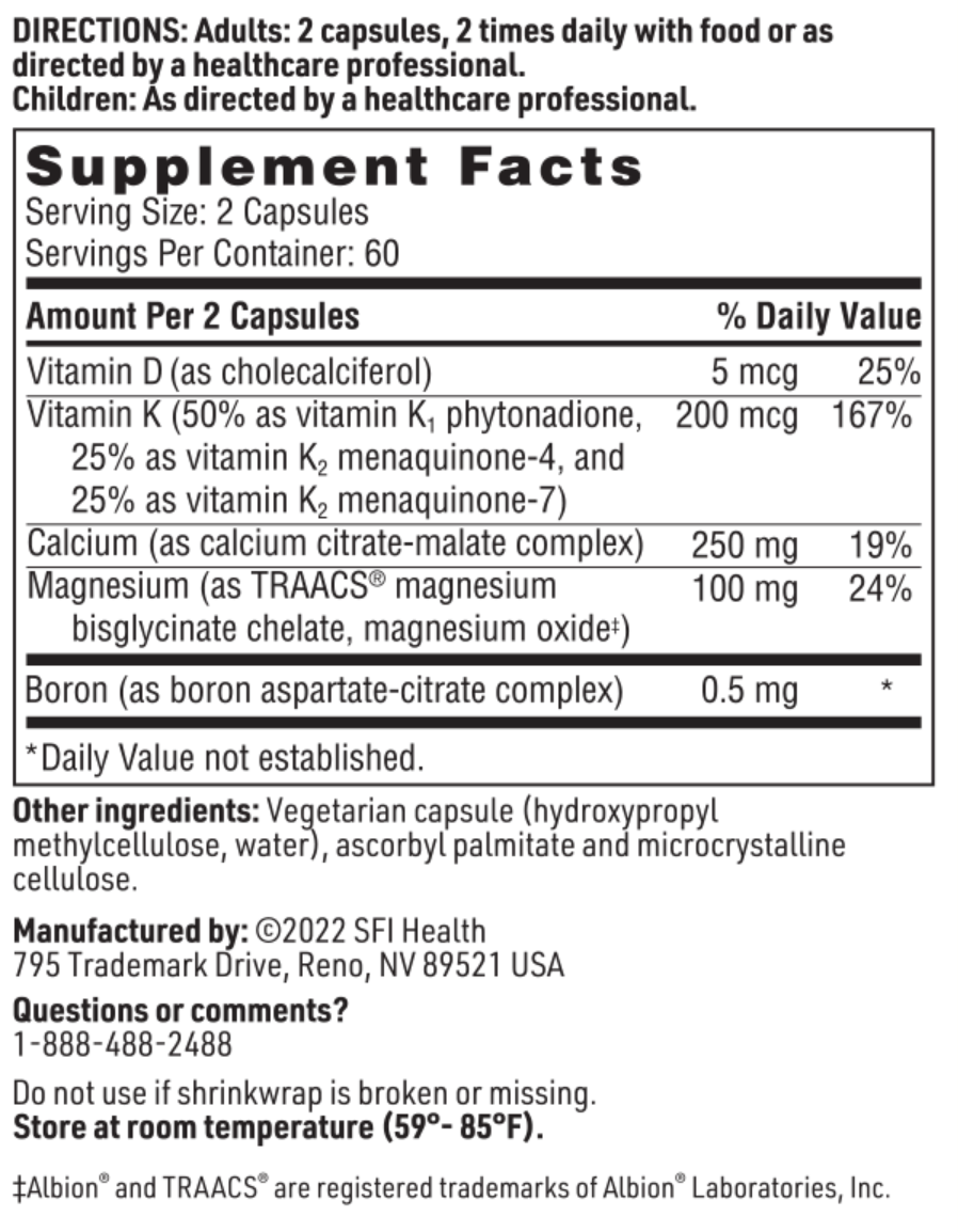 OSTEOTHERA 120 CAPSULES SFI Health