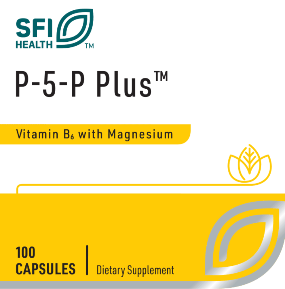 P-5-P Plus with Magnesium 100 vegcap  SFI HEALTH