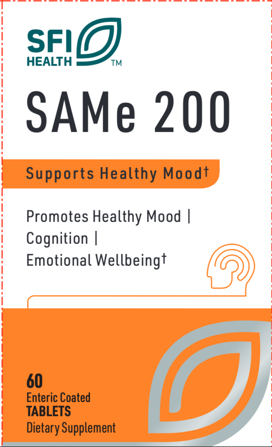 SAMe 200 60 TABLETS  SFI HEALTH