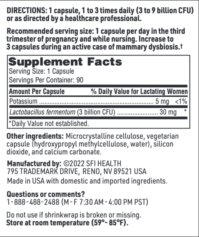 Ther-Biotic Target  b2 90 CAPSULES  SFI Health