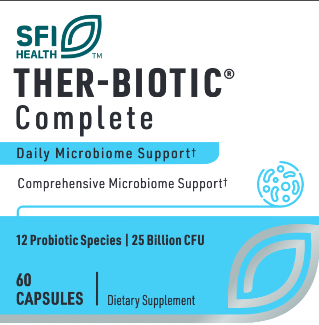THER-BIOTIC COMPLETE 60 VEGETARIAN CAPSULES SFI Health