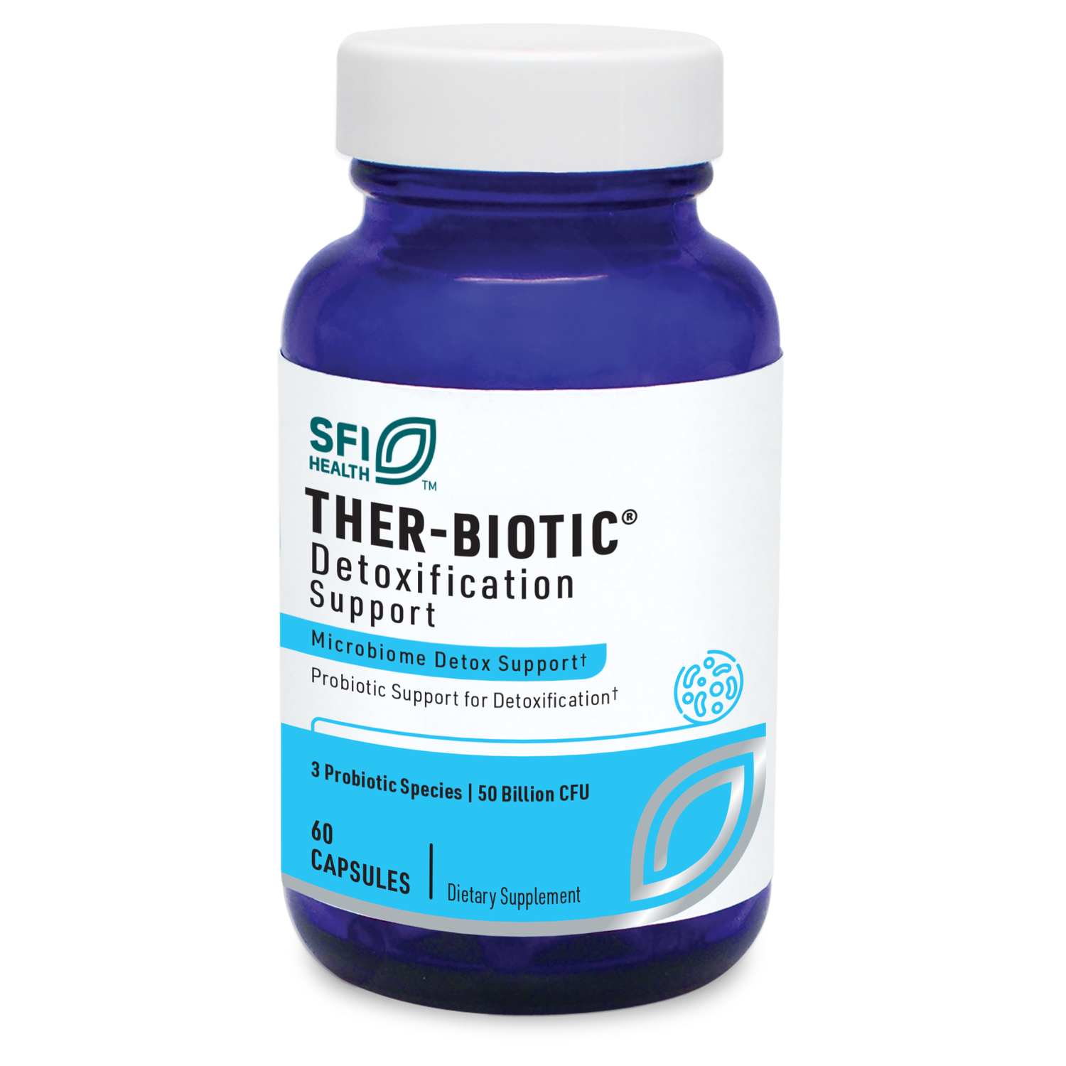 Ther-Biotic Detoxification Support 60 VEGETARIAN CAPSULES SFI Health