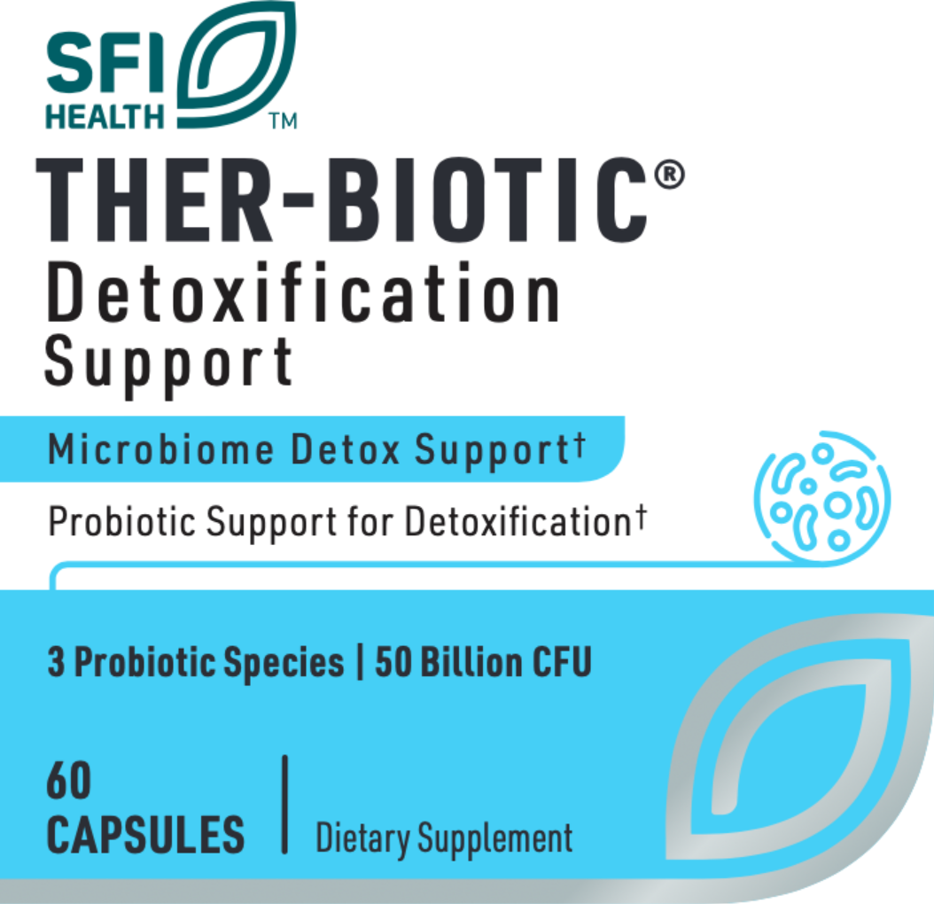 Ther-Biotic Detoxification Support 60 VEGETARIAN CAPSULES SFI Health