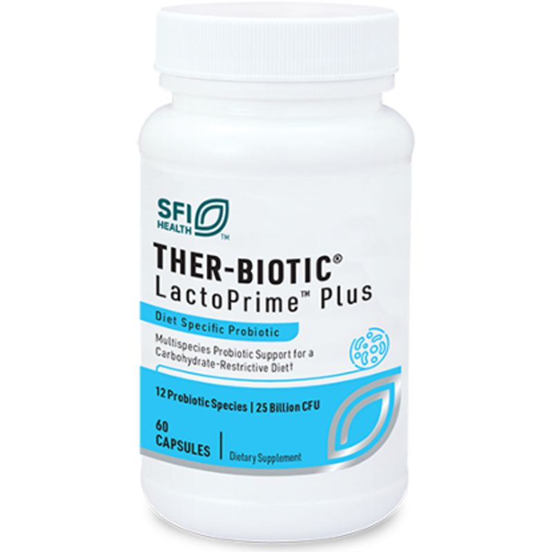 Ther-Biotic LactoPrime Plus 60 VEGETARIAN CAPSULES   SFI Health