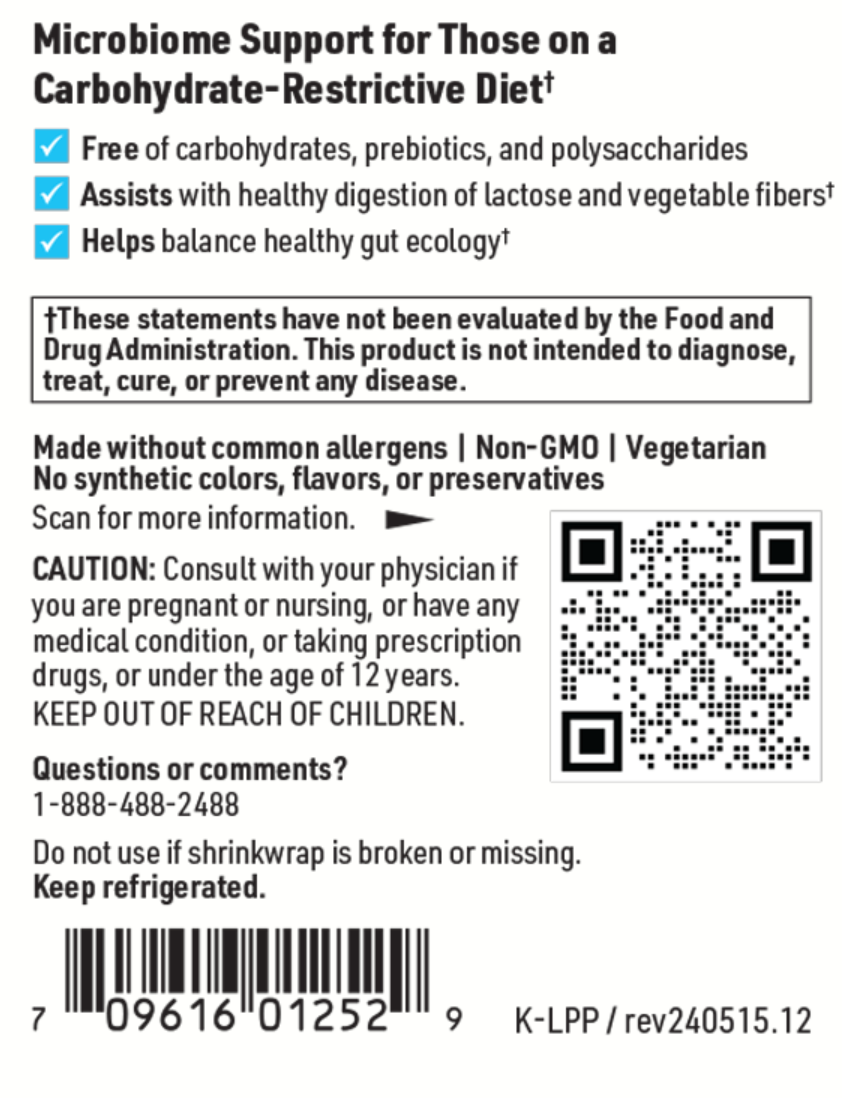 Ther-Biotic LactoPrime Plus 60 VEGETARIAN CAPSULES   SFI Health