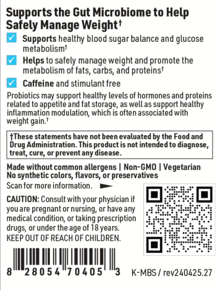 Ther-Biotic Metabolic Formula 60 VEGETARIAN CAPSULES   SFI Health