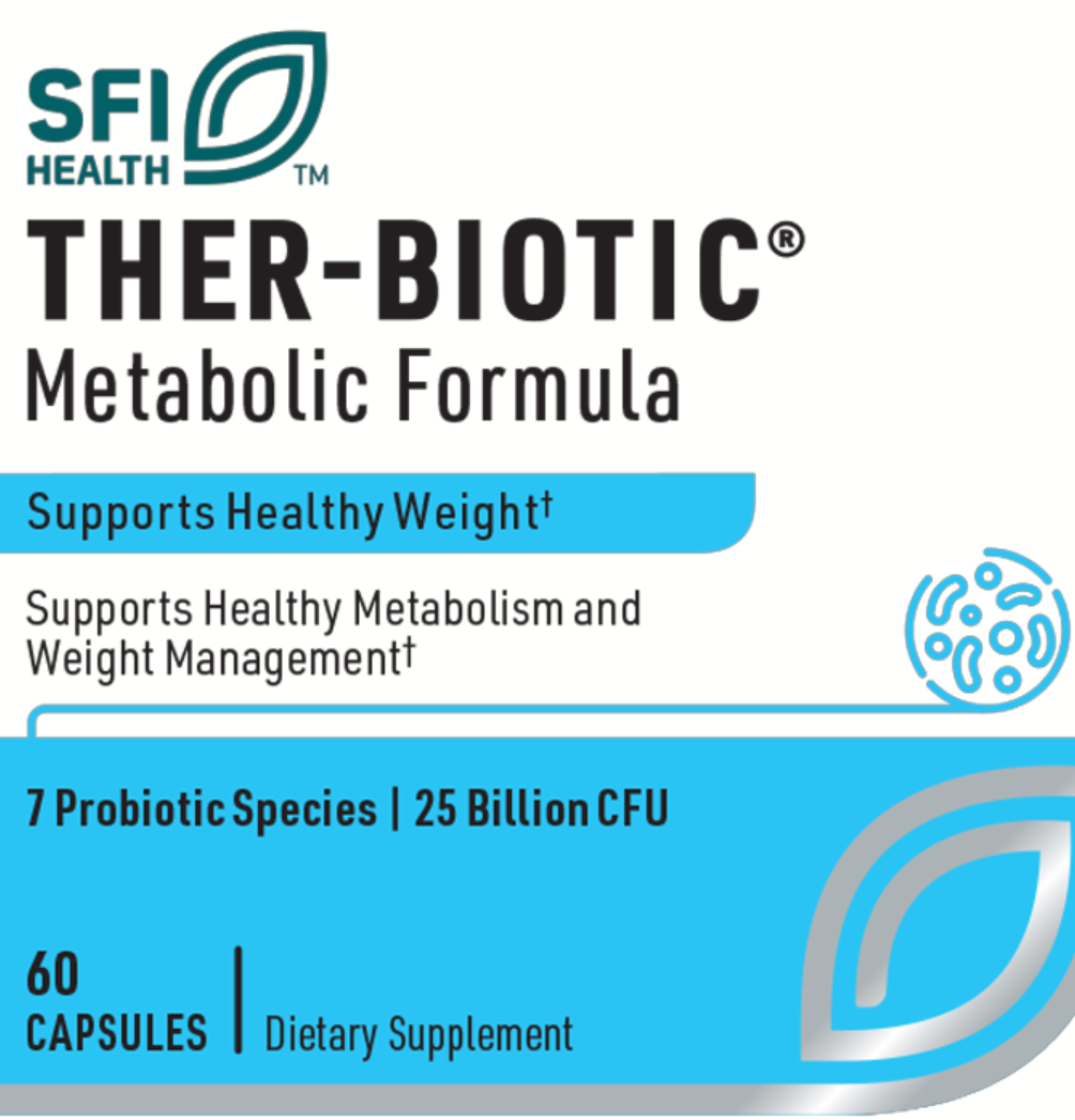 Ther-Biotic Metabolic Formula 60 VEGETARIAN CAPSULES   SFI Health