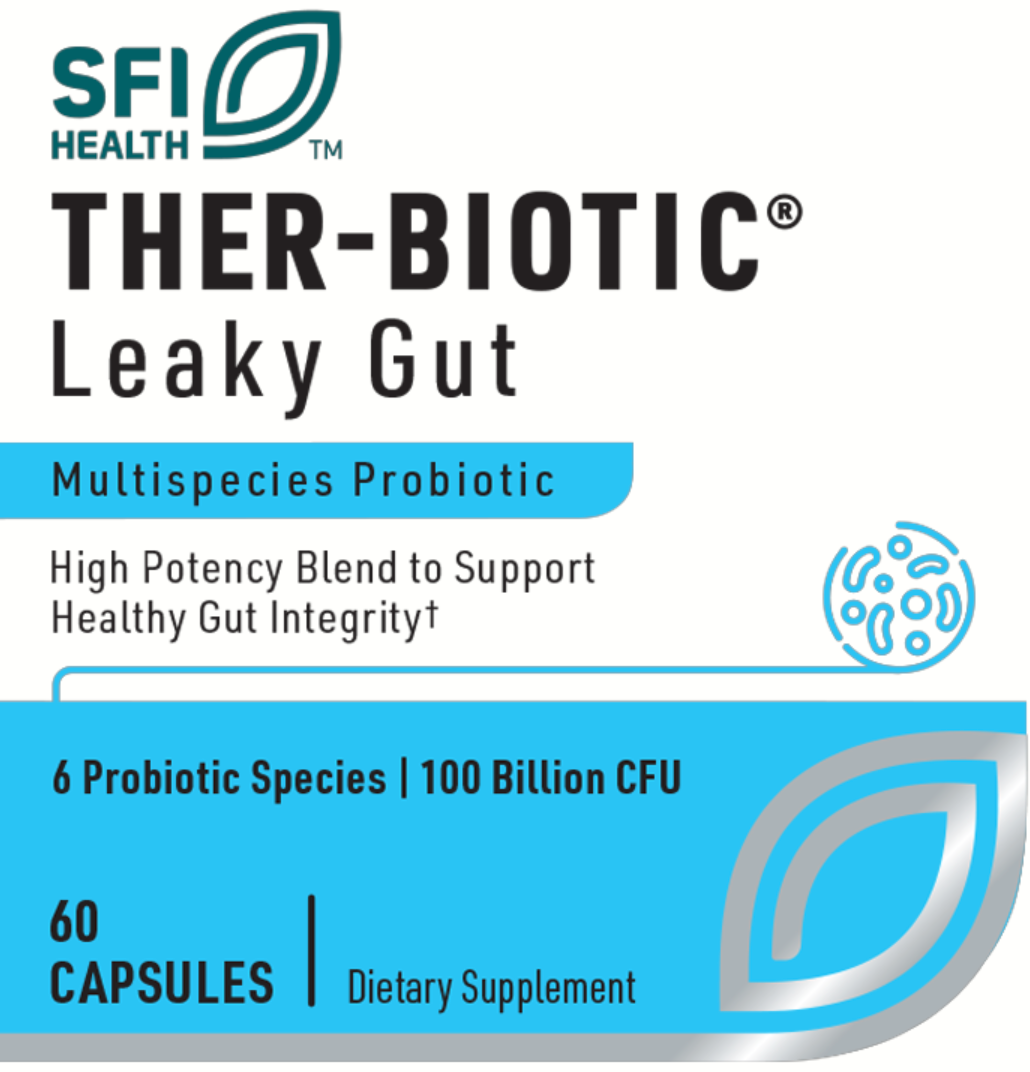 Ther-Biotic® Leaky Gut (Factor 6) 60 VEGETARIAN CAPSULES   SFI Health