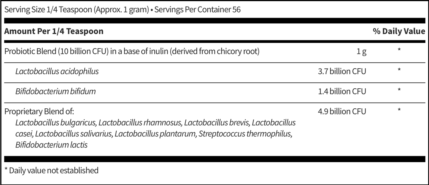 Ther-Biotic Vital-10  2 OZ (57 G) POWDER  SFI Health
