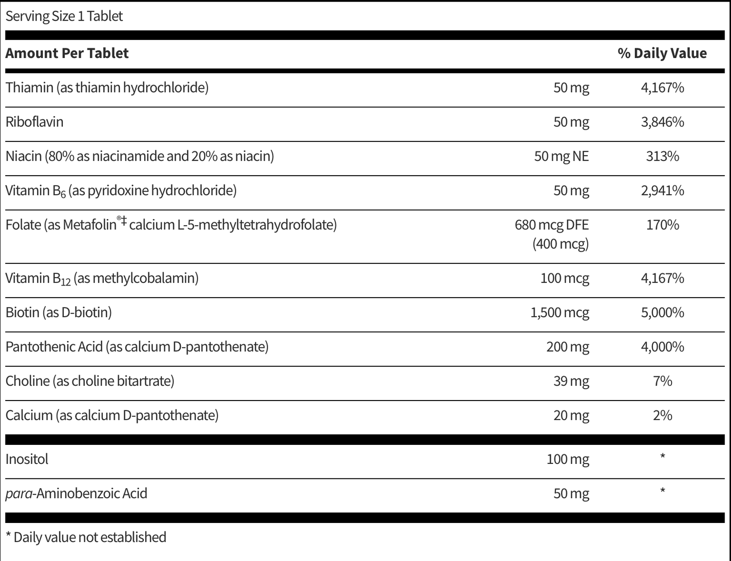 Thera-B 100 TABLETS  SFI Health