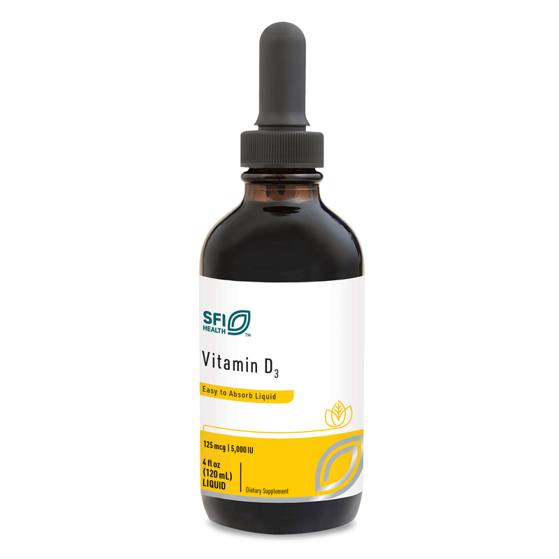 Vitamin D3 Liquid 5,000 IU  120 ml  SFI Health