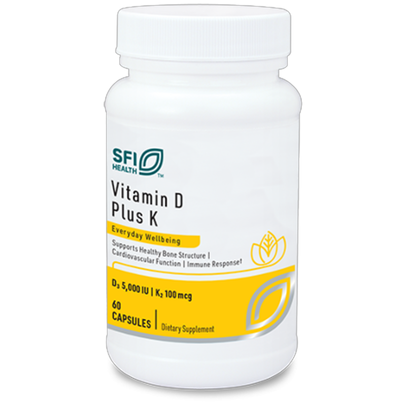 Vitamin D Plus K 60 CAPSULES  SFI Health